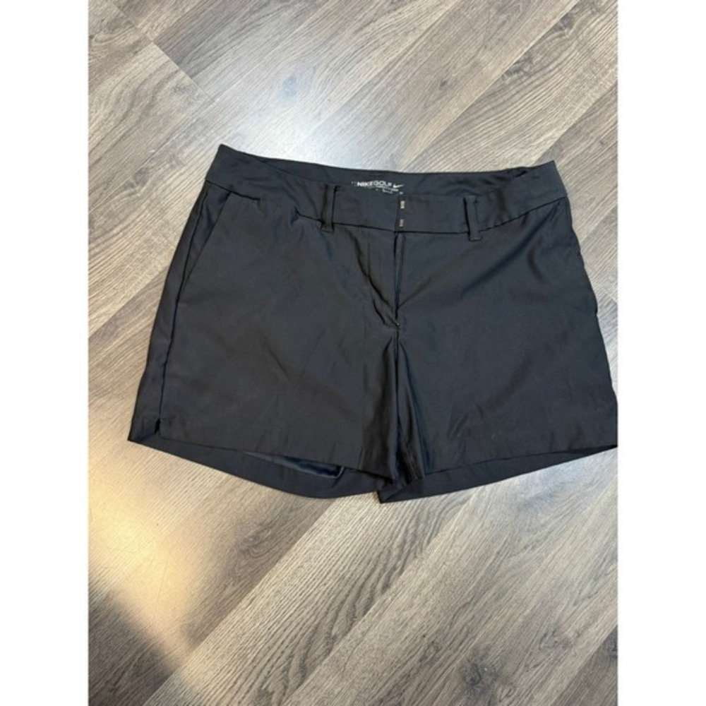 Nike Golf Dri-FIT Black Performance Shorts Womens Size 6 Activewear Athletic
